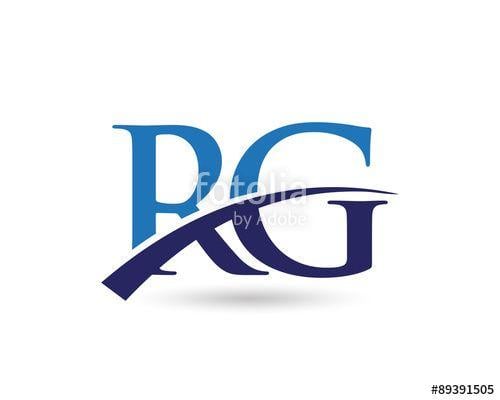 RG Logo - RG Logo Letter Swoosh