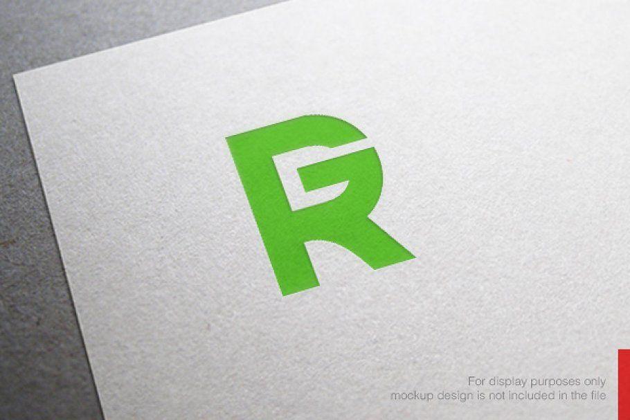 RG Logo - Abstract Letter R G Logo