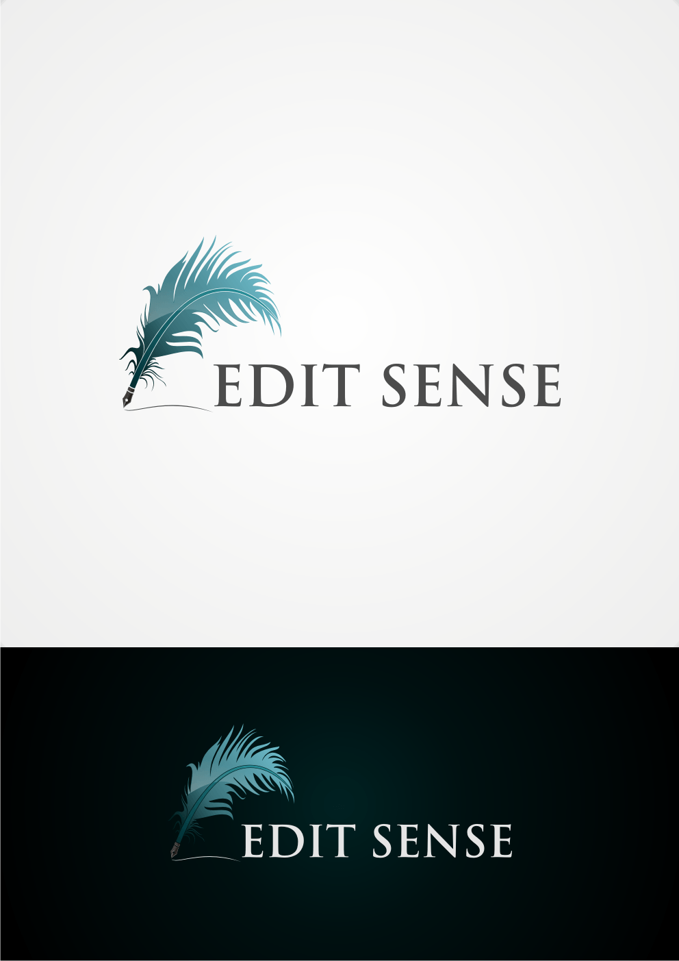 Sense Logo - Elegant, Modern, Communication Logo Design for Edit Sense