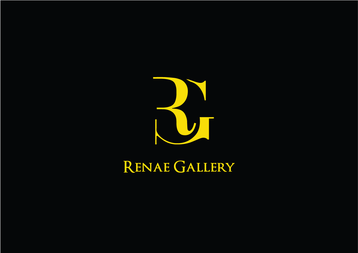 RG Logo - Feminine, Upmarket Logo Design for RG | Renae Gallery by sunflash ...