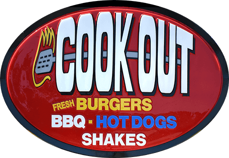 Cookout Logo - COOK OUT | Fresh Burgers, BBQ, Hot Dogs, and Shakes
