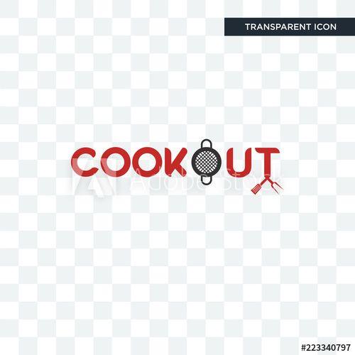 Cookout Logo - cookout vector icon isolated on transparent background, cookout logo ...