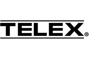 Telex Logo - Telex FMR-50 dual wireless receivers in one rack 183.800 & 184.400