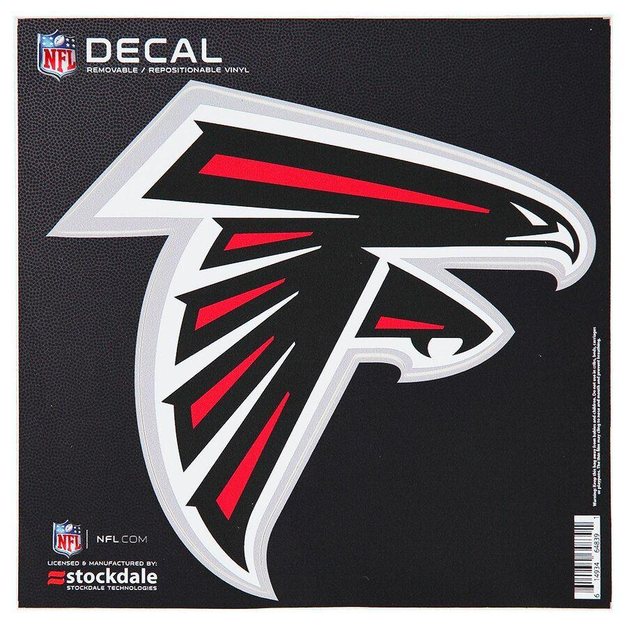 Falkons Logo - Atlanta Falcons 6'' x 6'' Logo Die-Cut Repositionable Vinyl Decal