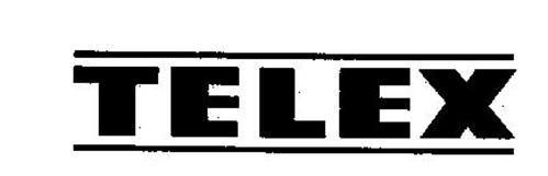 Telex Logo - TELEX Trademark of TELEX CORPORATION, THE Serial Number: 73103901 ...