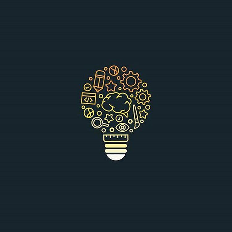 Creativity Logo - Creativity bulb logo idea design made by @cpuentesdesign #logoplace ...
