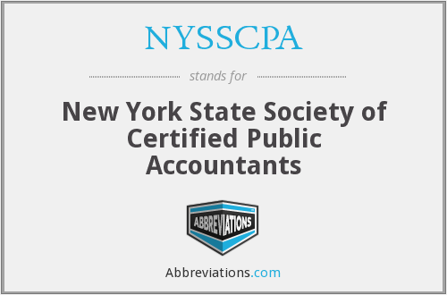 NYSSCPA Logo - What does NYSSCPA stand for?