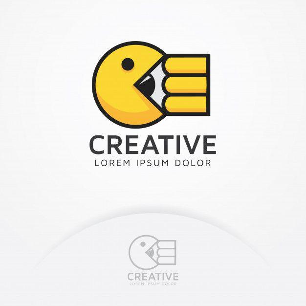 Creativity Logo - Eat creativity logo Vector | Premium Download