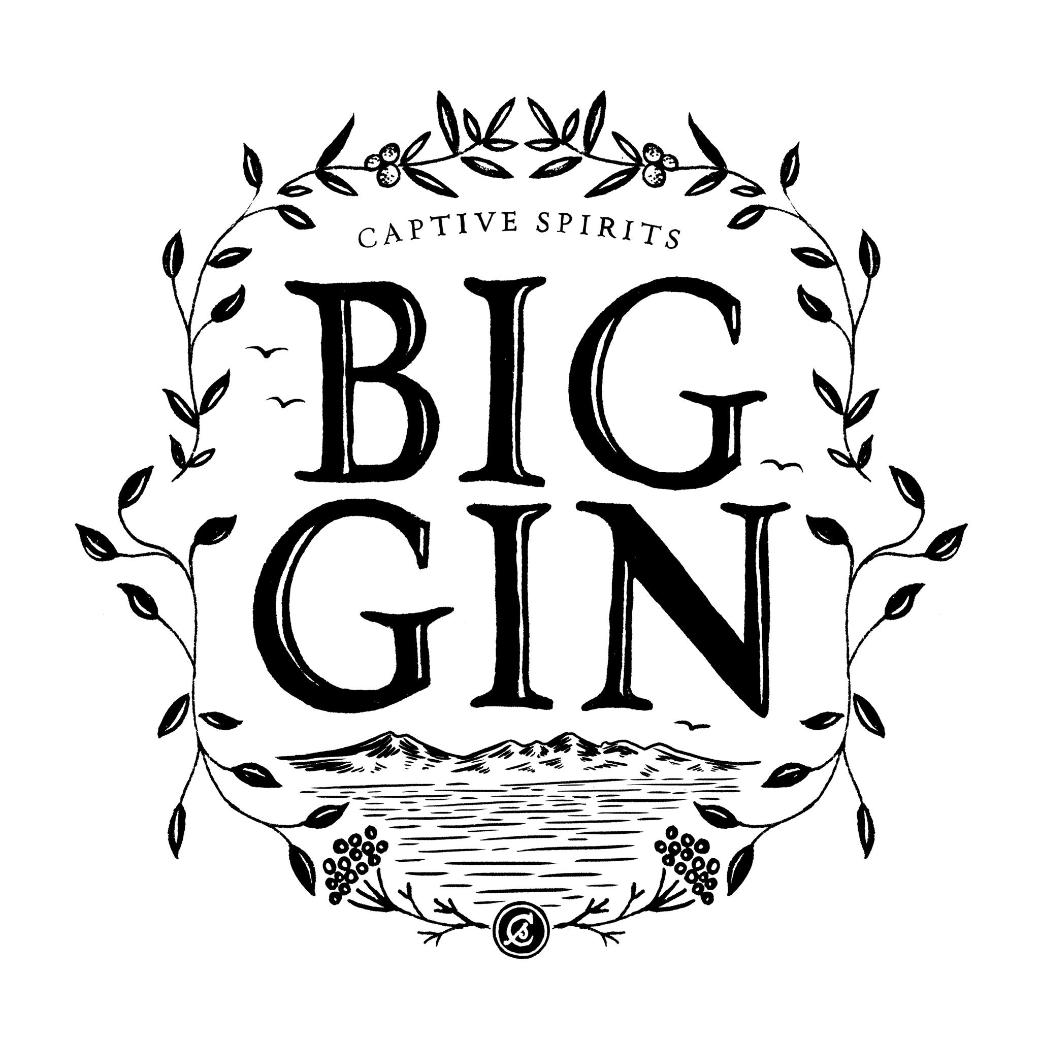Gin Logo - big-gin-logo | Timber! Music Festival