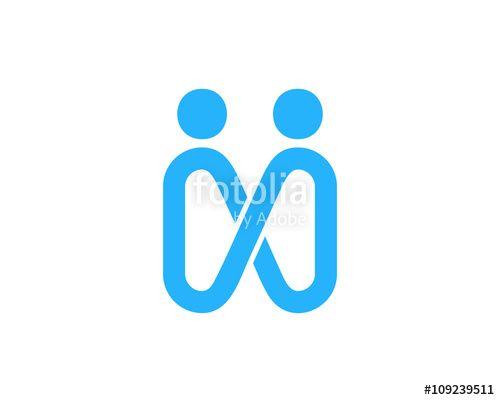 Connect Logo - Infinity People Connect Logo Stock Image And Royalty Free