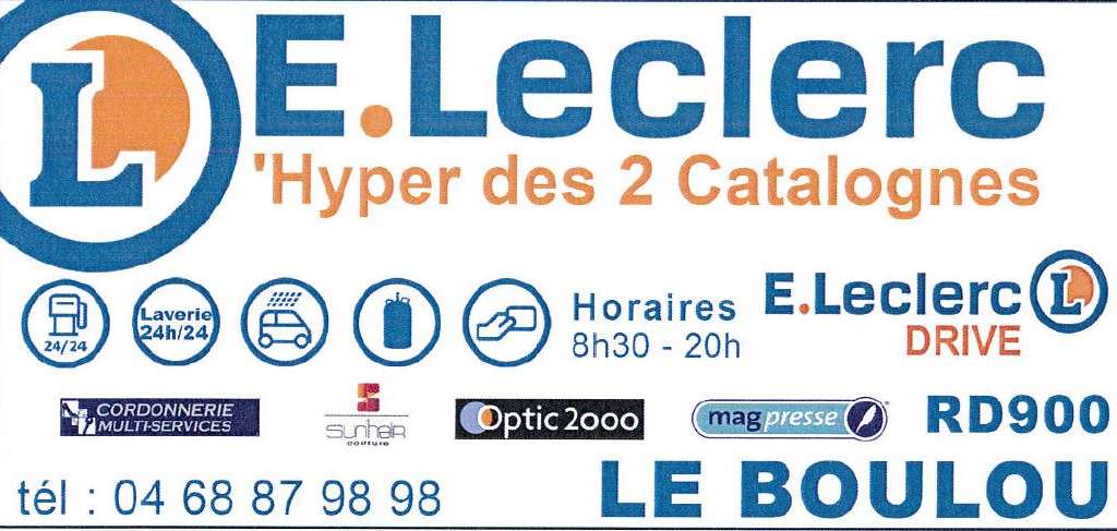 Leclerc Logo - CENTRE E.LECLERC - Service Station - Le Boulou | Le Boulou - Office ...