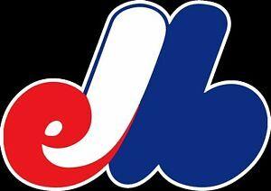 Expos Logo - Details about Montreal Expos Main logo Vinyl Decal / Sticker 5 Sizes!!!