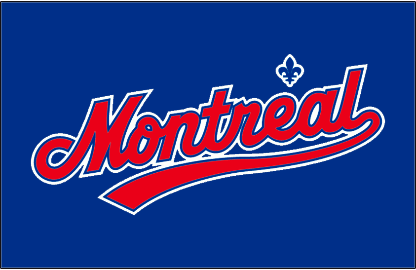 Expos Logo - Montreal Expos Batting Practice Logo League (NL)