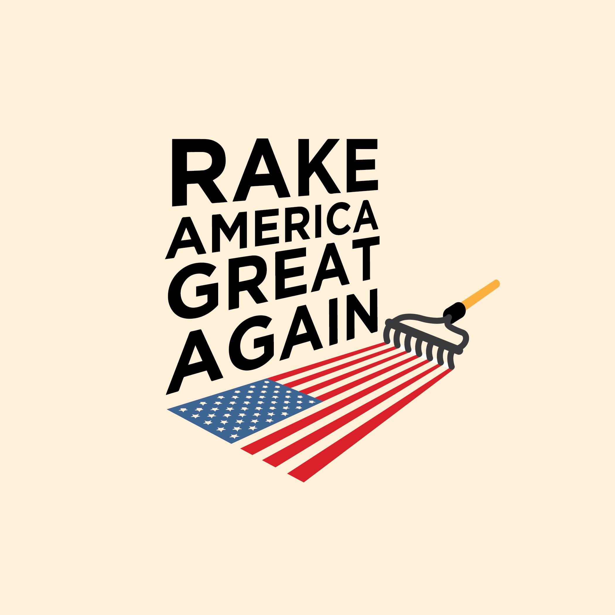 Rake Logo - Logo I did to raise awareness for forest fire prevention