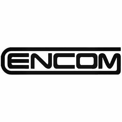 Encom Logo - (2X) TRON ENCOM Die Cut Decal Self Adhesive Vinyl Logo Legacy Car JDM