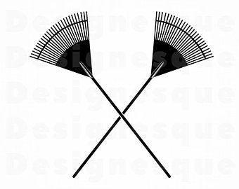 Rake Logo - Landscaping rake