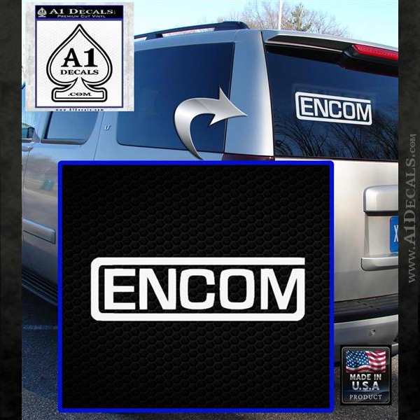 Encom Logo - TRON ENCOM Logo (Original) Decal Sticker D1 » A1 Decals