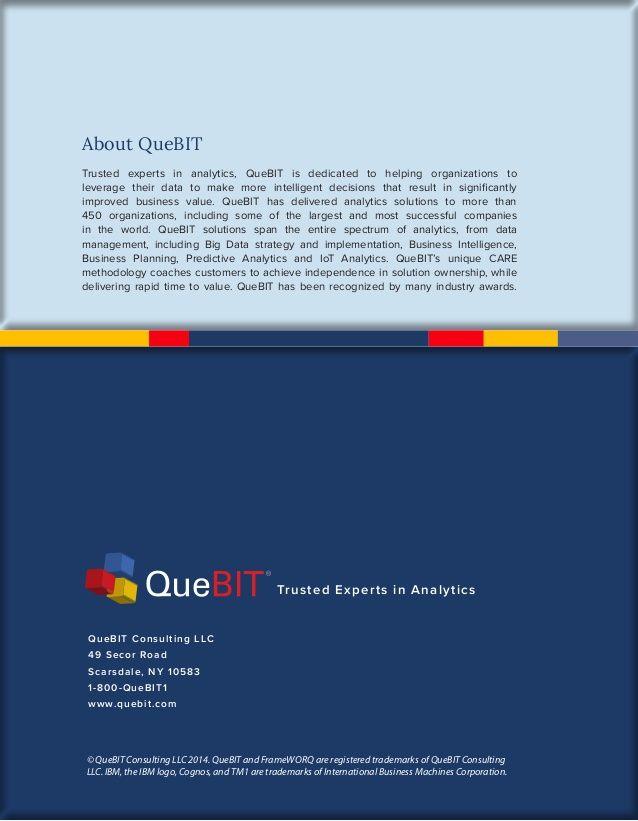 QueBIT Logo - Predictive Demand Planning Brochure 2018 - Galileo - QueBIT Consulting