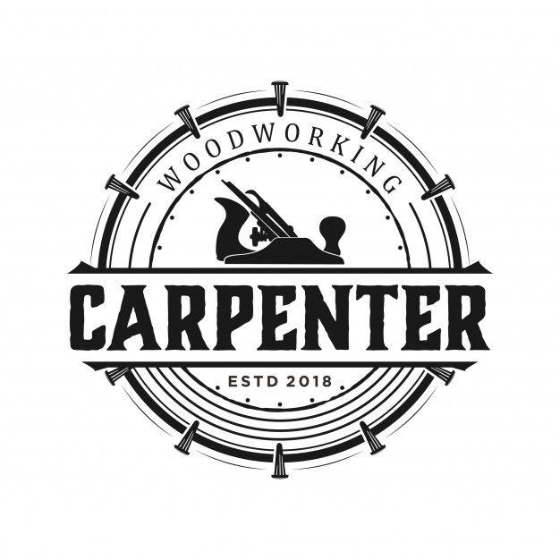 Carpenter Logo - Carpenter logo vintage Vector