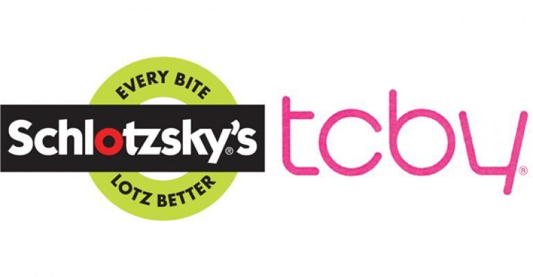 Schlotzsky's Logo - Schlotzsky's, TCBY Test Co Branded Units. Nation's Restaurant News
