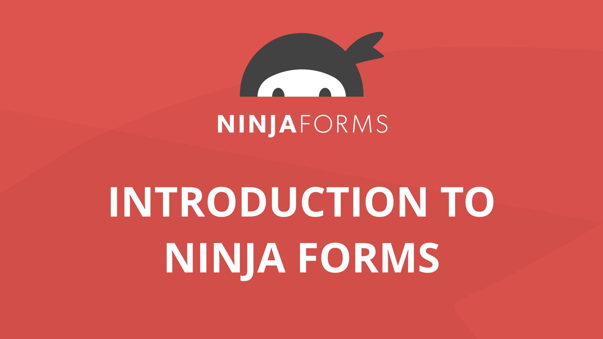 Forms Logo - How to Create Custom Forms in WordPress with Ninja Forms