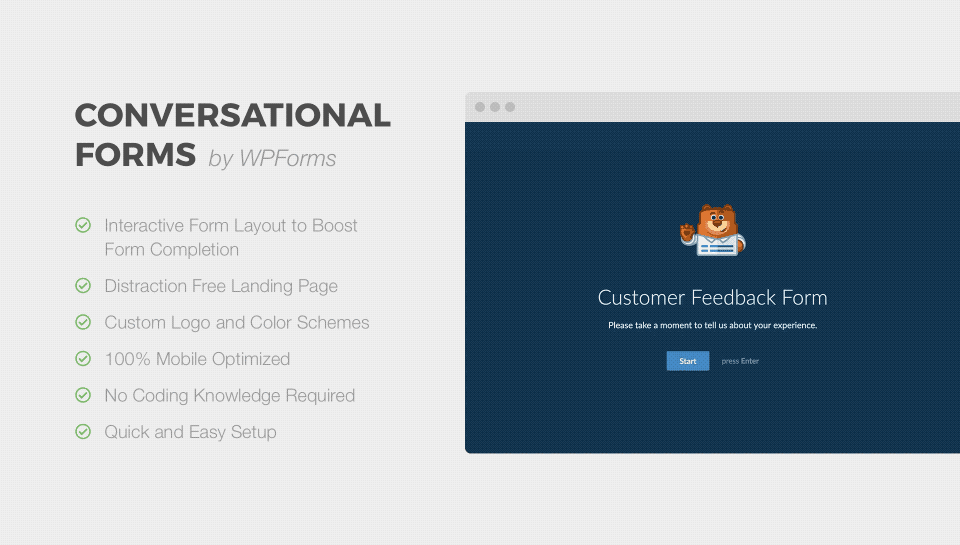 Forms Logo - Conversational Forms® by WPForms - Interactive Web Forms Made Easy