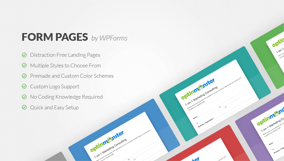 Forms Logo - Form Landing Pages for WordPress by WPForms (Simple & Easy)