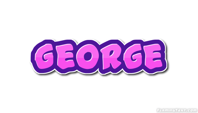 George Logo - George Logo | Free Name Design Tool from Flaming Text