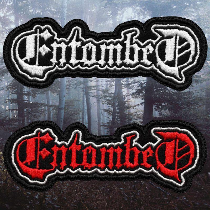 Entombed Logo - Embroidered Patch Entombed - Logo