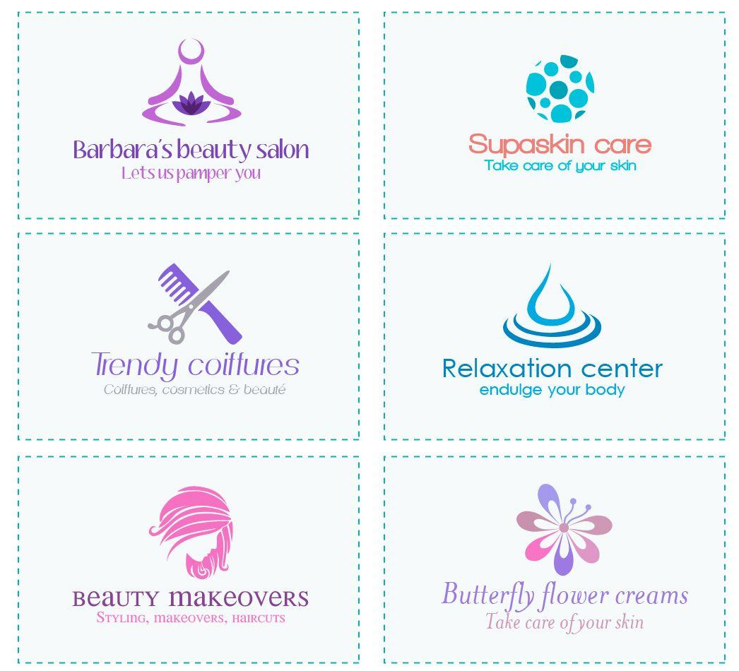 Makeup Company Logo - Examples of logos created with logogenie's design tools
