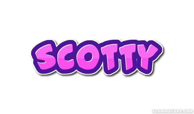 Scotty Logo - Scotty Logo | Free Name Design Tool from Flaming Text