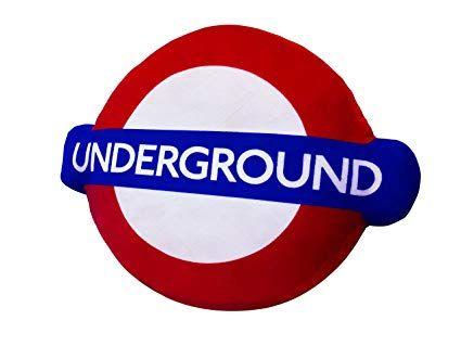 Vll Logo - London Underground 3D Logo Cushion/Pillow