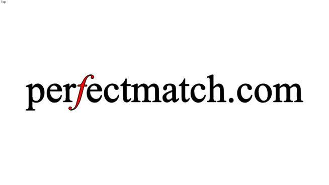 PerfectMatch Logo - perfectmatch.com Logo | 3D Warehouse