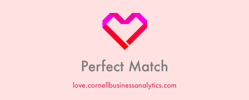 PerfectMatch Logo - Cornell Business Analytics Helps Cornellians Find Their 'Perfect ...