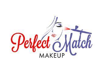 PerfectMatch Logo - Perfect Match Makeup logo design - 48HoursLogo.com | Makeup logo ...