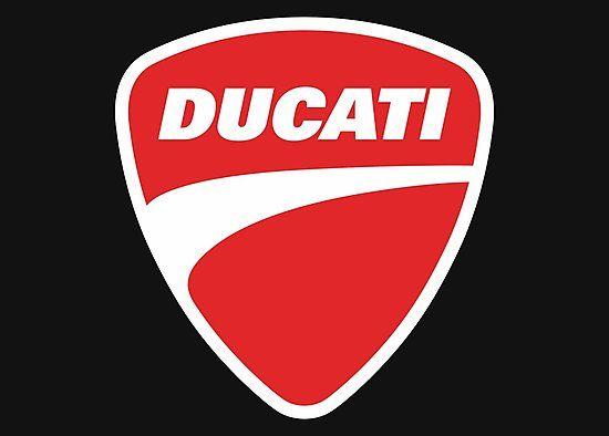 Dugati Logo - 'Ducati Logo Merchandise' Photographic Print