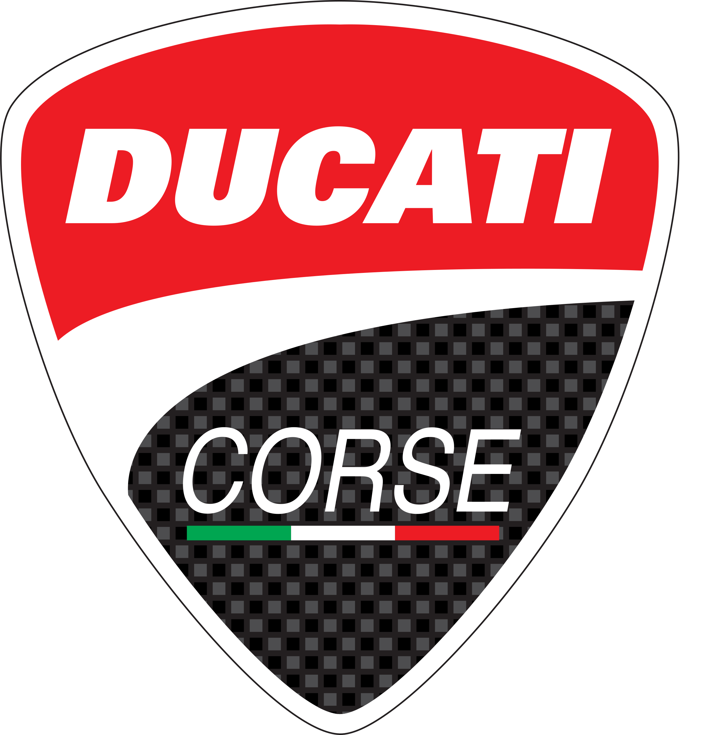 Dugati Logo - Ducati Corse Logo PNG Transparent & SVG Vector - Freebie Supply