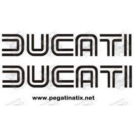 Dugati Logo - Stickers decals motorcycle DUCATI LOGO PERFIL