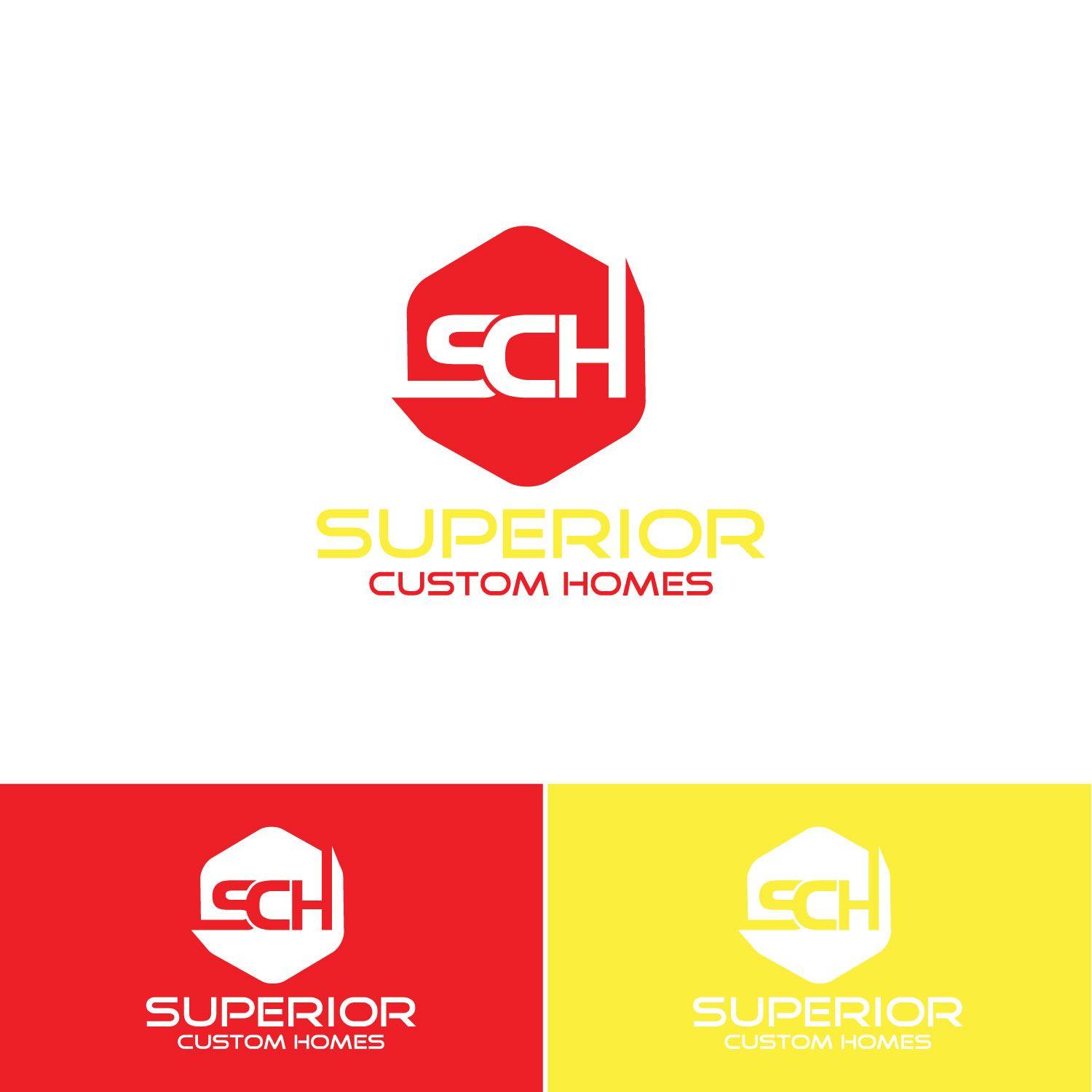 SCH Logo - Elegant, Playful Logo Design for sch / superior custom homes by ...