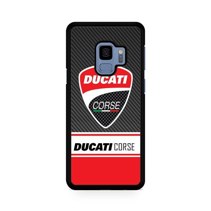 Dugati Logo - Ducati Logo Ducati Corse Samsung Galaxy S9 Case