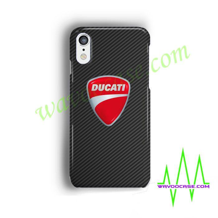 Dugati Logo - Ducati Logo Carbon iPhone 7 7+ 8 8+ X XS XR Max Hard Case Cover | Ducati  Logo Carbon Smartphone Case