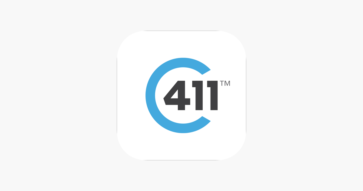 411.com Logo - Contacts 411 en App Store