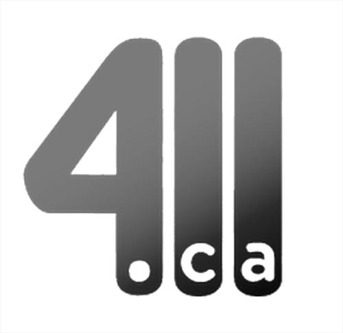 411.com Logo - 411 Logo Bw