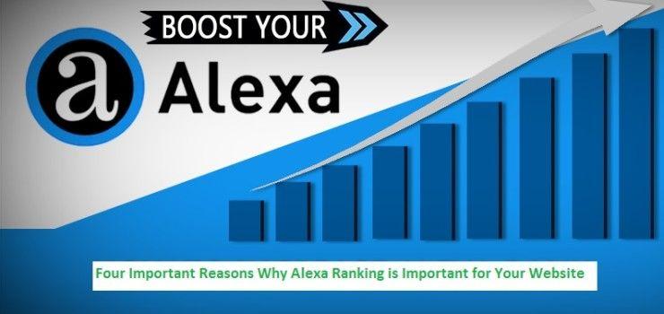 Alexa.com Logo - Four Important Reasons Why Alexa Ranking is Important for Your Website