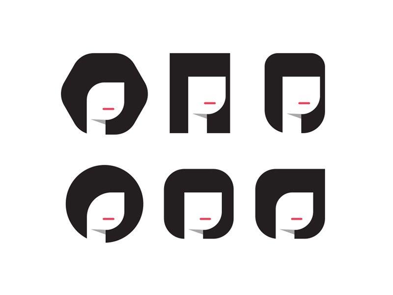 Hairstyles Logo - Dribbble Girls Hairstyles by Aditya | Logo Designer on Dribbble