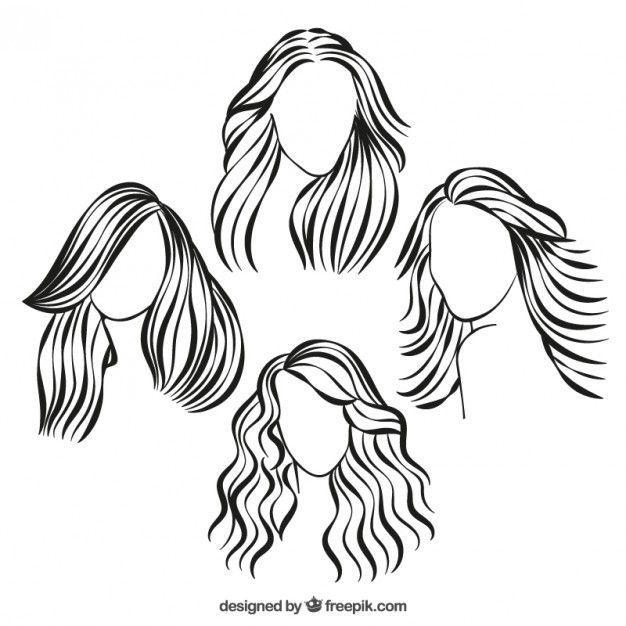 Hairstyles Logo - Sketchy hairstyles Vector | Free Download