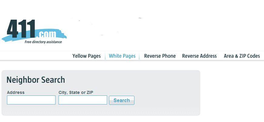 411.com Logo - How to Remove 411.com Information