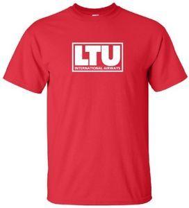 LTU Logo - Details about LTU International Airways Retro Logo German Airline T-Shirt