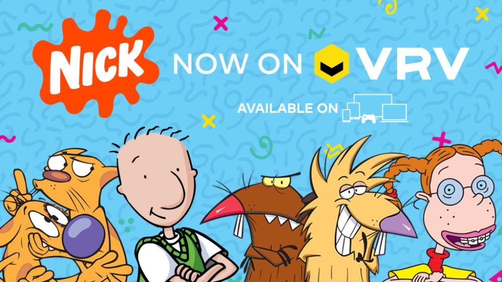 Nicksplat Logo - Nickelodeon Starts Streaming Animation Classics on VRV