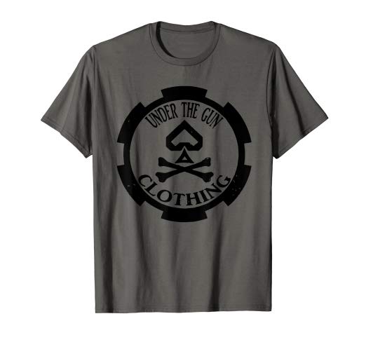 UTG Logo - Amazon.com: UTG Logo Poker Chip T-shirt: Clothing